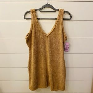 Women’s NWT Wild Fable Sweater Dress. Size XXL. Taupe.